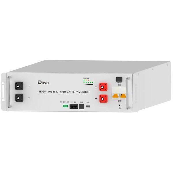 Deye SE-G5.1 Pro-B 51.2V 5.12kWh Домашня батарея 20515 фото